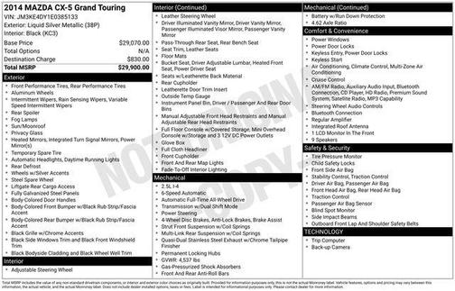 2014 Mazda CX-5 Grand Touring