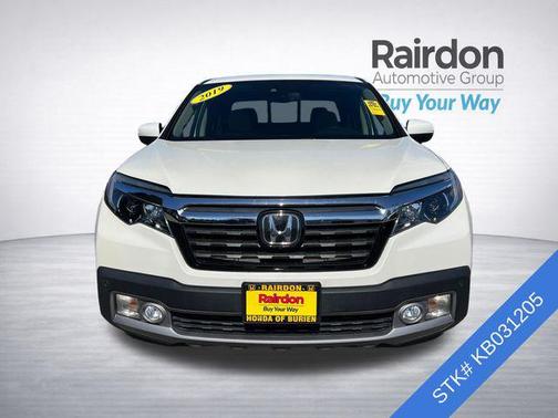 White Diamond Pearl 2019 Honda Ridgeline RTL-E