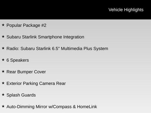 2019 Subaru Crosstrek 2.0i Premium