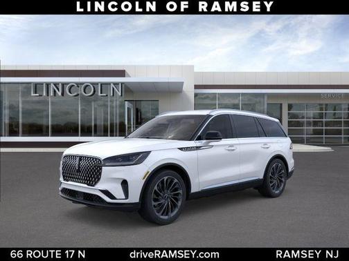 Pristine White Metallic Tri-Coat 2026 Lincoln Aviator Reserve AWD