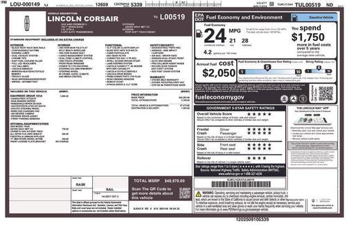 ASHER GRAY MET CC 2026 Lincoln Corsair Premiere