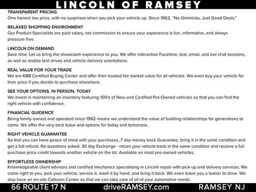 INFINITE BLACK 2022 Lincoln Navigator Reserve