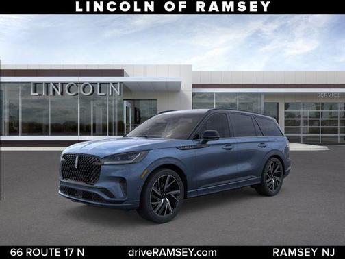 WHISPER BLUE MET CC 2026 Lincoln Aviator Black Label AWD