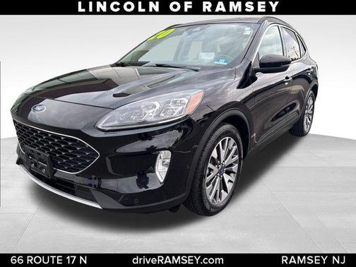 AGATE BLACK METALLIC 2020 Ford Escape Titanium