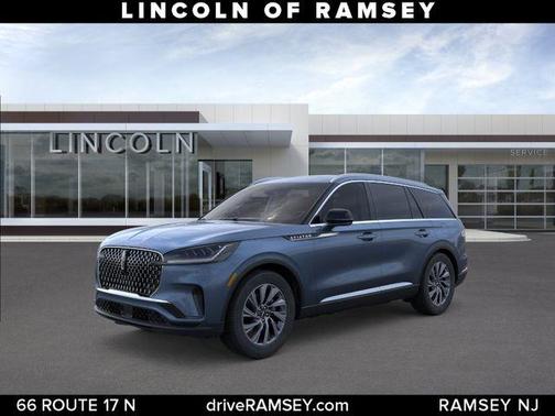 Whisper Blue Metallic Clearcoat 2026 Lincoln Aviator Premiere