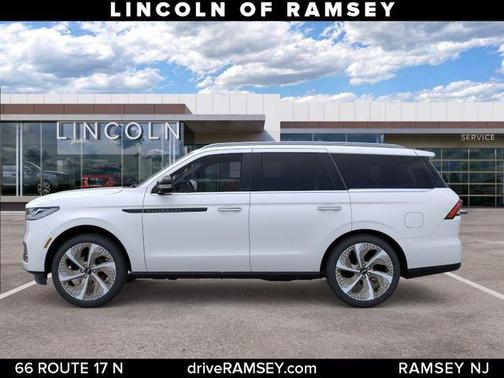 PRISTINE WHITE METALLIC 3C 2026 Lincoln Navigator Black Label