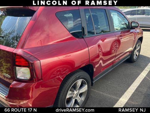 Deep Cherry Red Crystal Pearlcoat 2017 Jeep Compass High Altitude