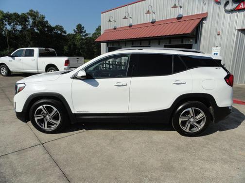 Summit White 2019 GMC Terrain SLT