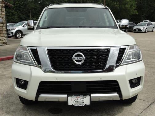 Pearl White 2018 Nissan Armada SL