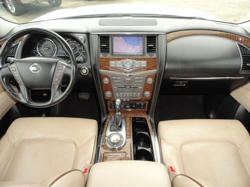 Pearl White 2018 Nissan Armada SL
