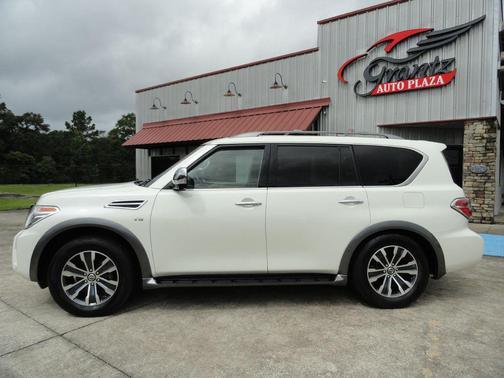 Pearl White 2018 Nissan Armada SL