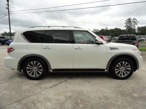 Pearl White 2018 Nissan Armada SL
