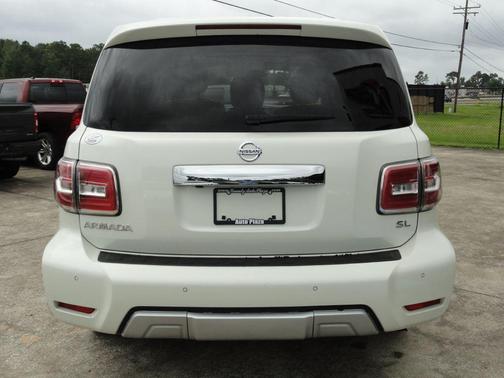 Pearl White 2018 Nissan Armada SL