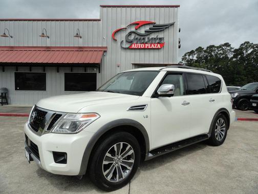 Pearl White 2018 Nissan Armada SL