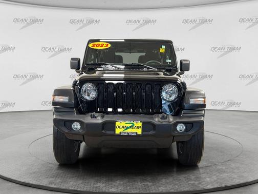 Black Clearcoat 2023 Jeep Wrangler Sport