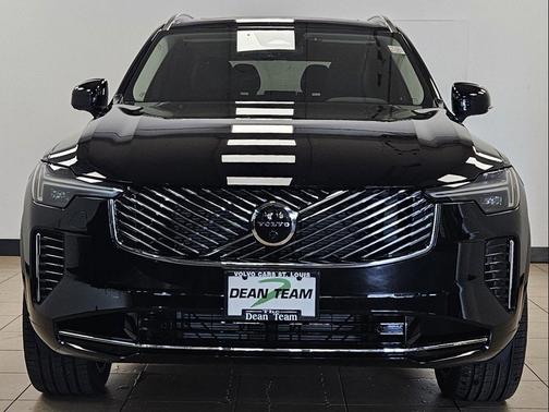 Onyx Black Metallic 2026 Volvo XC90 Plus, B6 AWD Gas (mild hybrid), Gasoline, Bright, 7 Seats