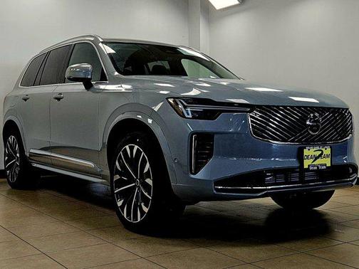 Vapour Grey Metallic 2026 Volvo XC90 Plug-In Hybrid Plus, T8 AWD, Electric/Gasoline, Bright, 7 Seats