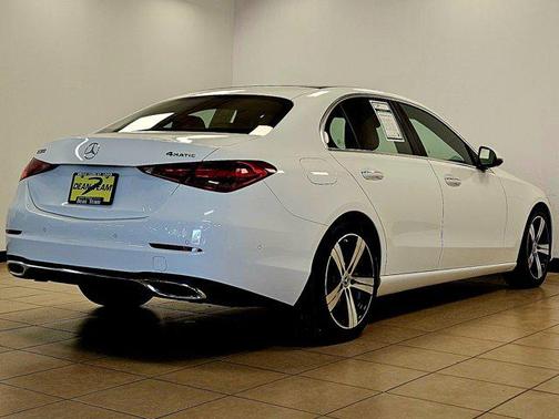 Polar White 2025 Mercedes-Benz C-Class C 300 4MATIC