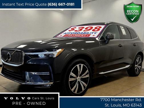 Gray 2022 Volvo XC60 B5 Inscription