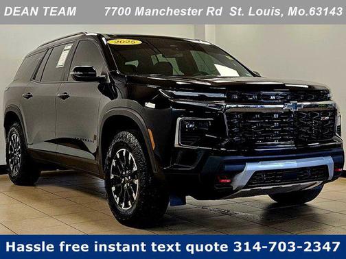 Mosaic Black Metallic 2025 Chevrolet Traverse AWD Z71