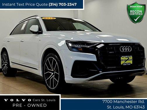 White 2019 Audi Q8 3.0T Premium Plus