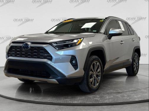Silver Sky Metallic 2023 Toyota RAV4 Hybrid Limited