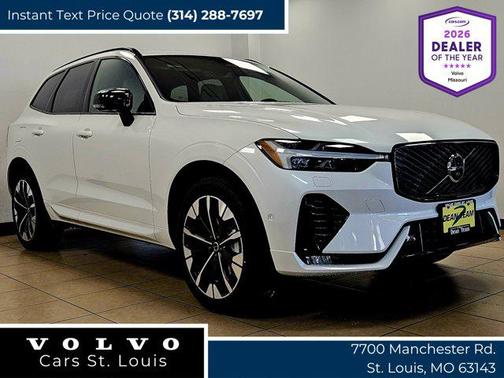 Crystal White Metallic 2026 Volvo XC60 B5 Plus
