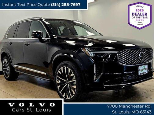 Onyx Black Metallic 2026 Volvo XC90 B6 Plus 7-Seater