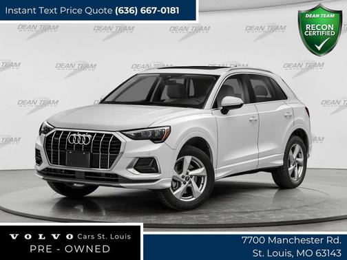 Glacier White Metallic 2022 Audi Q3 45 S line Premium Plus