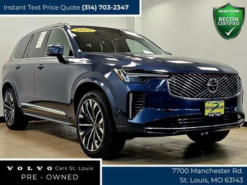 Onyx Black Metallic 2025 Volvo XC90 B6 Plus 7-Seater