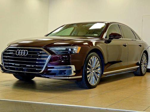 Seville Red Metallic 2021 Audi A8 L 55