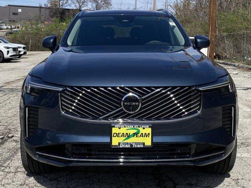 Denim Blue Metallic 2026 Volvo XC90 Plug-In Hybrid Plus, T8 AWD, Electric/Gasoline, Bright, 7 Seats