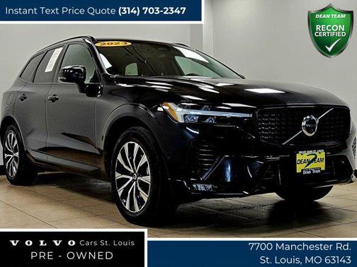 Black 2023 Volvo XC60 B5 Plus Dark Theme