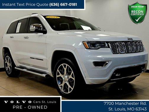 Ivory 3-Coat 2021 Jeep Grand Cherokee Overland
