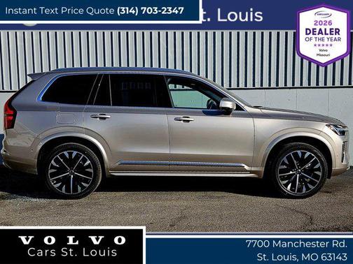 Bright Dusk Metallic 2026 Volvo XC90 Plug-In Hybrid Plus, T8 AWD, Electric/Gasoline, Bright, 7 Seats