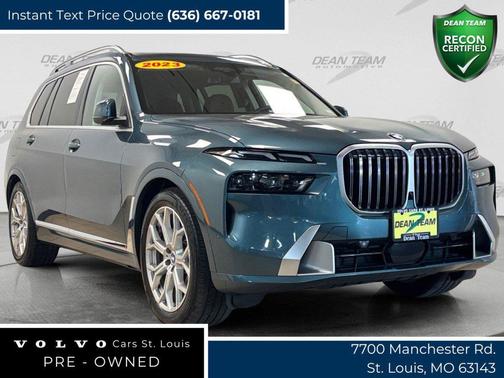 Blue Ridge Mountain Metallic 2023 BMW X7 xDrive40i