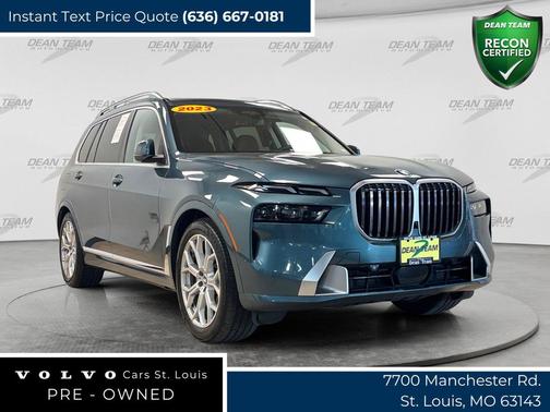 Blue Ridge Mountain Metallic 2023 BMW X7 xDrive40i