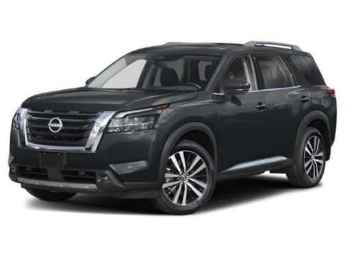 Scarlet Ember Tintcoat 2025 Nissan Pathfinder Platinum FWD