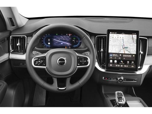 Crystal White Pearl 2026 Volvo XC90 Plug-In Hybrid Plus, T8 AWD, Electric/Gasoline, Bright, 7 Seats