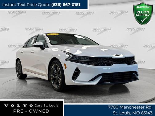 Glacial White Pearl 2021 Kia K5 EX