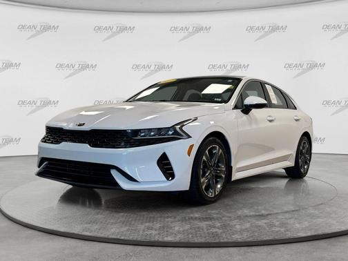 Glacial White Pearl 2021 Kia K5 EX