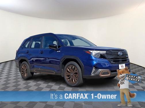 Sapphire Blue Pearl 2025 Subaru Forester Hybrid Sport