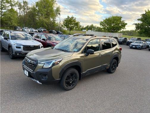 Green Metallic 2023 Subaru Forester Wilderness