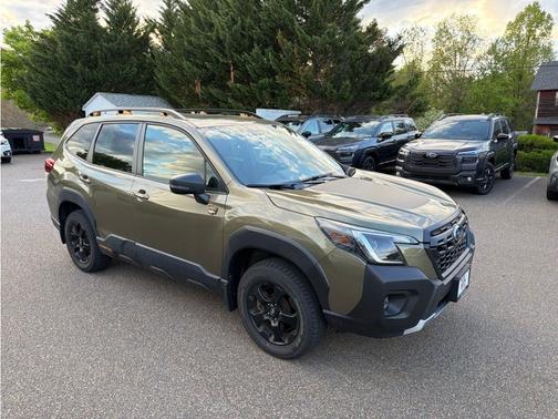Green Metallic 2023 Subaru Forester Wilderness