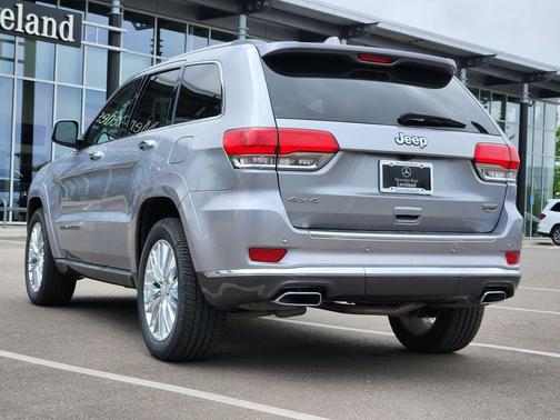 Billet Silver Metallic Clearcoat 2018 Jeep Grand Cherokee Summit
