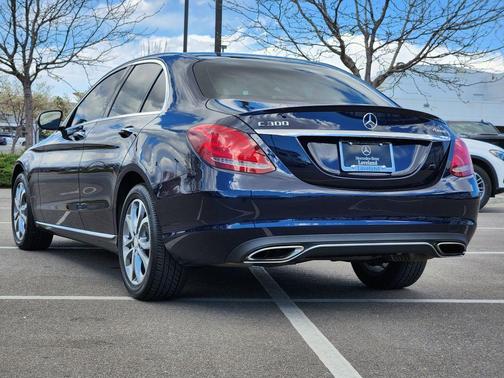 Lunar Blue Metallic 2016 Mercedes-Benz C-Class C 300 4MATIC
