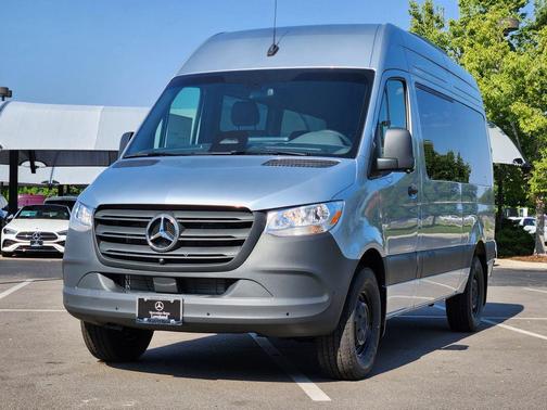 Silver 2025 Mercedes-Benz Sprinter 2500 144 WB Standard Roof Passenger