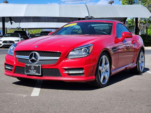 Mars Red 2014 Mercedes-Benz SLK-Class SLK 250