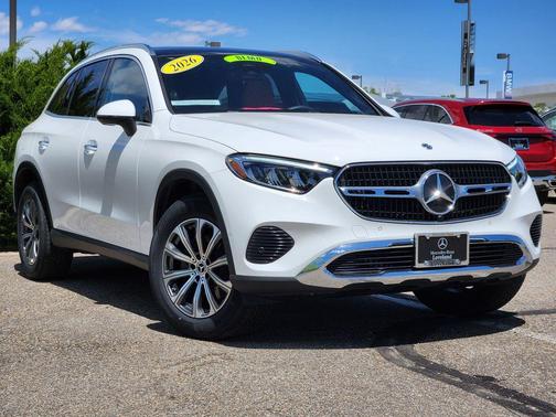 Polar White 2026 Mercedes-Benz GLC 300 Base 4MATIC
