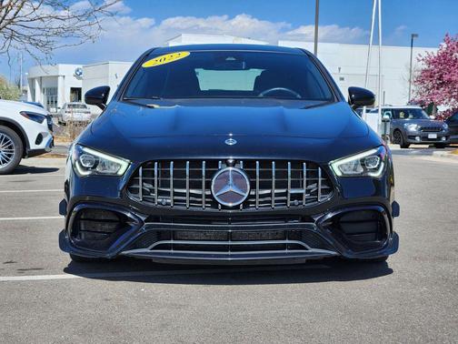 Cosmos Black Metallic 2022 Mercedes-Benz AMG CLA 45 Base 4MATIC